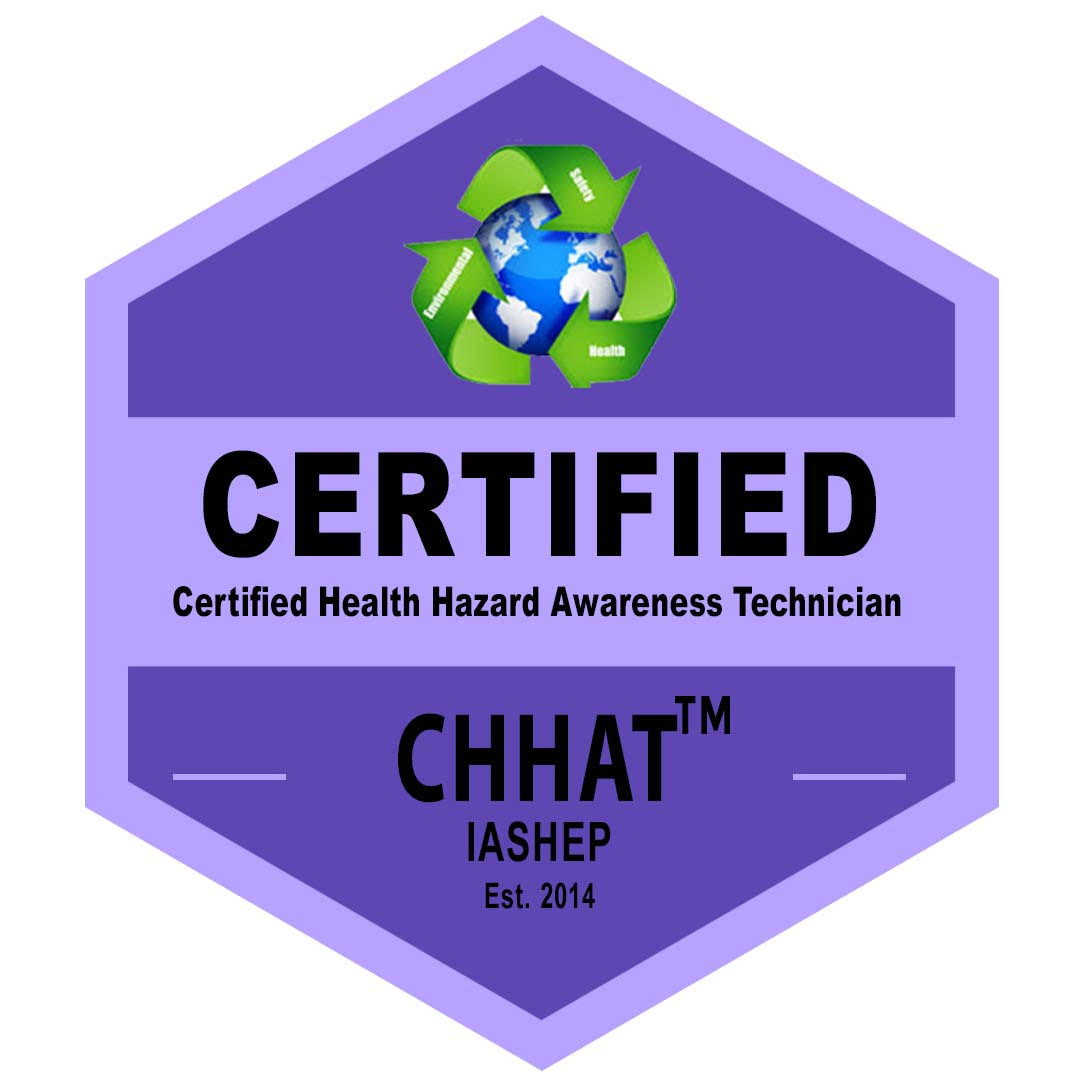 Certified Health Hazard Awareness Technician (CHHAT) badge